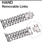 Customize Your Apple Link Watch Band Available In Silver & Gold (select up to 8 charms of your choice)