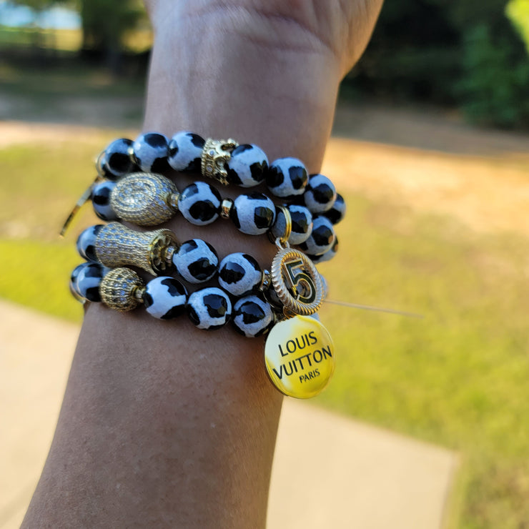 Stack Bracelet Custom Fit Set (charms may be changed)