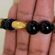 Alpha Fraternity Custom Fit Bracelet Set