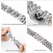 Customize Your Apple Link Watch Band Available In Silver & Gold (select up to 8 charms of your choice)