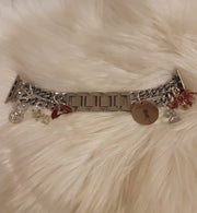 Delta Apple Link Custom Fit Watch Band (charms may be changed at customers request)